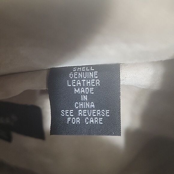 Genelli Mens Leather Fringe Jacket Size XXL Blonde Tan Coat Vintage - Picture 13 of 16